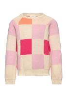 Tnolly Check Pullover Tops Knitwear Pullovers Multi/patterned The New