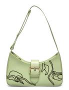 Apollo Embroided Florence W. Gold Bags Top Handle Bags Green Nunoo