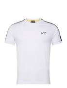 T-Shirt Tops T-Kortærmet Skjorte White EA7