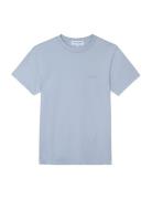 Popincourt Amour /Gots Tops T-shirts & Tops Short-sleeved Blue Maison Labiche Paris