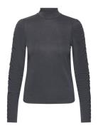Mschmoselle Top Tops T-shirts & Tops Long-sleeved Black MSCH Copenhagen