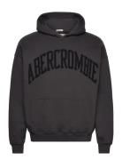Anf Mens Sweatshirts Tops Sweatshirts & Hoodies Hoodies Black Abercrombie & Fitch