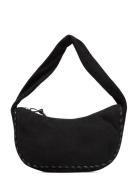 Suede Talia Bag Bags Small Shoulder Bags-crossbody Bags Black Becksöndergaard