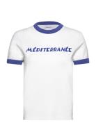 Montherlant Mediterranee /Gots Tops T-shirts & Tops Short-sleeved White Maison Labiche Paris