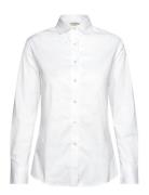 Bs Marie Slim Fit Shirt Tops Shirts Long-sleeved White Bruun & Stengade