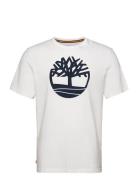 Kennebec River Tree Logo Short Sleeve Tee White Designers T-Kortærmet Skjorte White Timberland