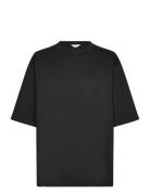 Objgima 2/4 Over T-Shirt Noos Tops T-shirts & Tops Short-sleeved Black Object