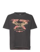 Ultimate Surf Relaxed Tee Sport T-shirts & Tops Short-sleeved Black Rip Curl