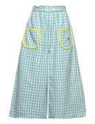 Vichy Woven Culotte Pants Bottoms Trousers Blue Bobo Choses