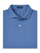 Staccato Performance Jersey Polo - Edwin Spread Co Tops Polos Short-sleeved Blue Peter Millar