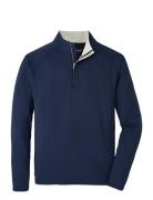 Stealth Performance Quarter-Zp Sport Sweatshirts & Hoodies Sweatshirts Navy Peter Millar