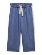 Kmgbea Palazzo Dnm Pant Gua Bottoms Trousers Blue Kids Only