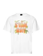 Double Bubble Tee Designers T-Kortærmet Skjorte White Stan Ray