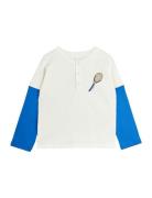 Tennis Sp Grandpa Tops T-shirts Long-sleeved T-Skjorte Multi/patterned Mini Rodini