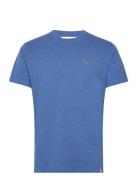 Regular T-Shirt Tops T-Kortærmet Skjorte Blue Revolution