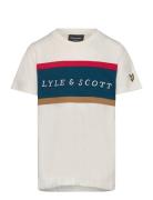 Volley Stripe T-Shirt Tops T-Kortærmet Skjorte Multi/patterned Lyle & Scott