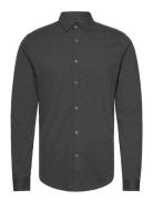 Long Sleeve Pique Jersey Shirt Tops Shirts Casual Grey French Connection