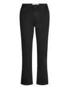Pd-Trisha Jeans Wash Support Deep B Bottoms Jeans Straight-regular Black Pieszak