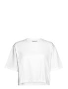Mia Tee Tops T-shirts & Tops Short-sleeved White Residus