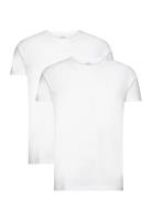 Double Pack Ss T-Shirt - White Designers T-Kortærmet Skjorte White Edwin