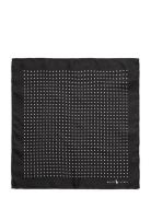 Polka-Dot Silk Pocket Square Brystlommetørklæde Black Polo Ralph Lauren