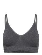 Decoy Bra Top W/Narrow Straps Lingerie Bras & Tops Soft Bras Tank Top Bras Grey Decoy