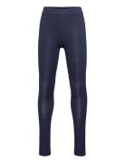 Basic Leggings Noos Sustainable Bottoms Leggings Blue The New