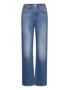 Ribcage Full Length Dance Arou Bottoms Jeans Straight-regular Blue LEVI´S Women