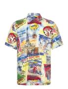 Classic Fit Printed Camp Shirt Tops Shirts Short-sleeved Multi/patterned Polo Ralph Lauren