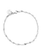 Herringb Twisted Bracelet Accessories Jewellery Bracelets Chain Bracelets Silver Syster P