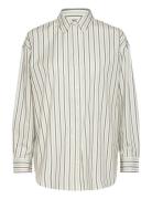Striped Cotton Broadcloth Shirt Tops Shirts Long-sleeved Multi/patterned Lauren Ralph Lauren