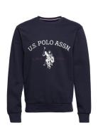 Uspa Sweatshirt Brant Men Tops Sweatshirts & Hoodies Sweatshirts Blue U.S. Polo Assn.