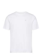 Loke Badge T-Shirt - Regenerative O Tops T-Kortærmet Skjorte White Knowledge Cotton Apparel