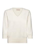 Fqkatie-Pullover Tops Knitwear Jumpers White FREE/QUENT