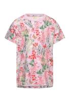 Lilacs T-Shirt Tops T-Kortærmet Skjorte Multi/patterned Ma-ia Family