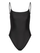 Nineties Swimsuit Badedragt Badetøj Black Gina Tricot