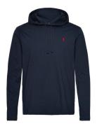 26/1 Jersey-Lsl-Tsh Tops Sweatshirts & Hoodies Hoodies Navy Polo Ralph Lauren