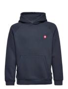 Lars Kids Organic/Recycled Hoodie Tops Sweatshirts & Hoodies Hoodies Navy Kronstadt