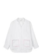 Lollipop Sofie Shirt S/M White Pyjamas Nattøj White Juna