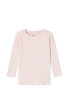 Nmfsuraja Xsl Ls Top Noos Tops T-shirts Long-sleeved T-Skjorte Pink Name It