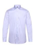 Technical Concealer Shirt L/S Tops Shirts Business Blue Lindbergh Black