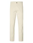 Slh175-Slim Bill Pant Flex Noos Bottoms Trousers Chinos Cream Selected Homme