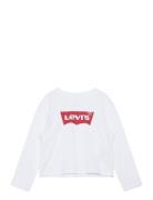 Lvg Light Bright Meet & Greet Tops T-shirts Long-sleeved T-Skjorte White Levi's