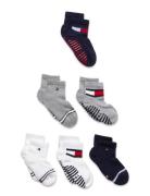 Th Baby Sock 6P Flag Sock Ecom Sokker Strømper Multi/patterned Tommy Hilfiger