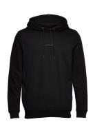 Jbs Of Dk Logo Hoodie Fsc Tops Sweatshirts & Hoodies Hoodies Black JBS Of Denmark