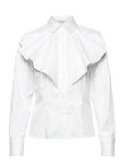 Rodebjer Abibola Tops Shirts Long-sleeved White RODEBJER