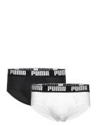 Puma Men Everyday Briefs 2P Underbukser Y-front Briefs Multi/patterned PUMA