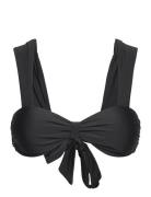 Bandeau Bikini Top Swimwear Bikinis Bikini Tops Bandeau Bikinitops Black Rosemunde