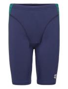 Boy's Arena Starfish Swim Jammer Navy-Turquoise M Badeshorts Navy Arena