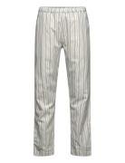Pants Woven Stripe W. Lining Bottoms Trousers Multi/patterned Huttelihut